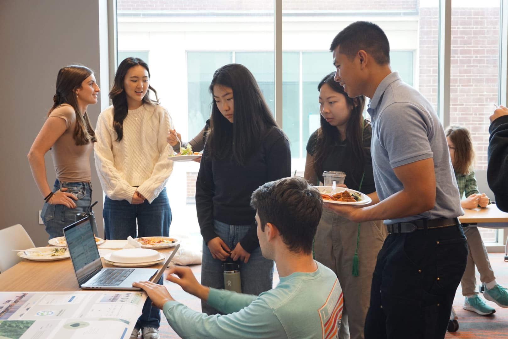 A live demo at JumboCode final presentations