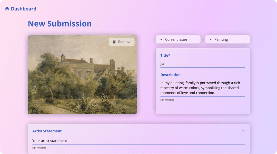 Bi Women Quarterly Submission Portal Website Logo