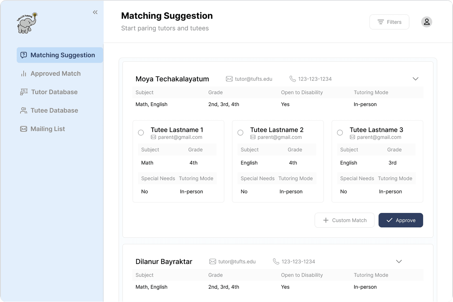 Leonard Carmichael Society Project Page Image